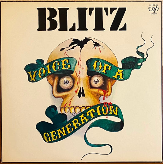 Blitz 『新世代の叫び』 国内盤 LP 35103-25 | SEVEN TAILS RECORDS
