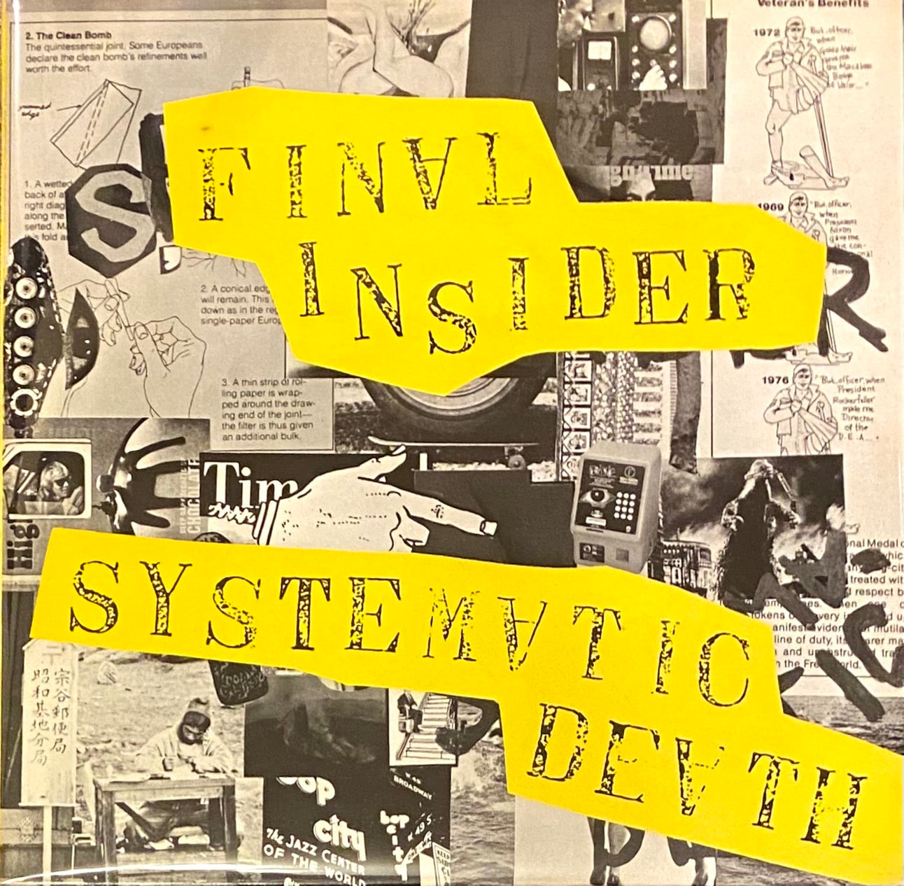 Systematic Death 『Final Insider / Lucky Time!』 LP BEL-12019 | SEVEN TAILS RECORDS